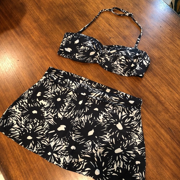 garnet hill swim skirt